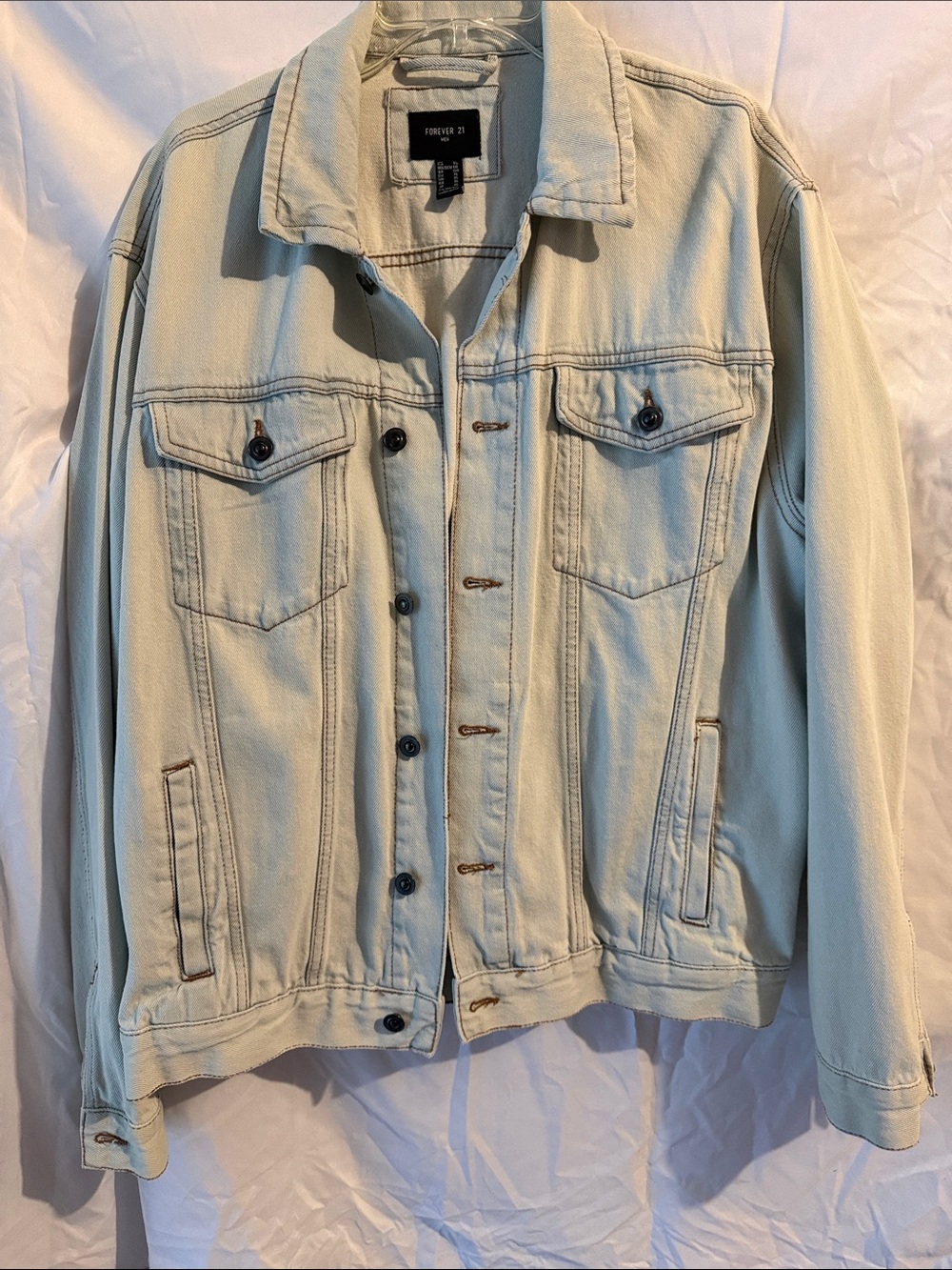 Forever 21 Light Blue Denim Jacket